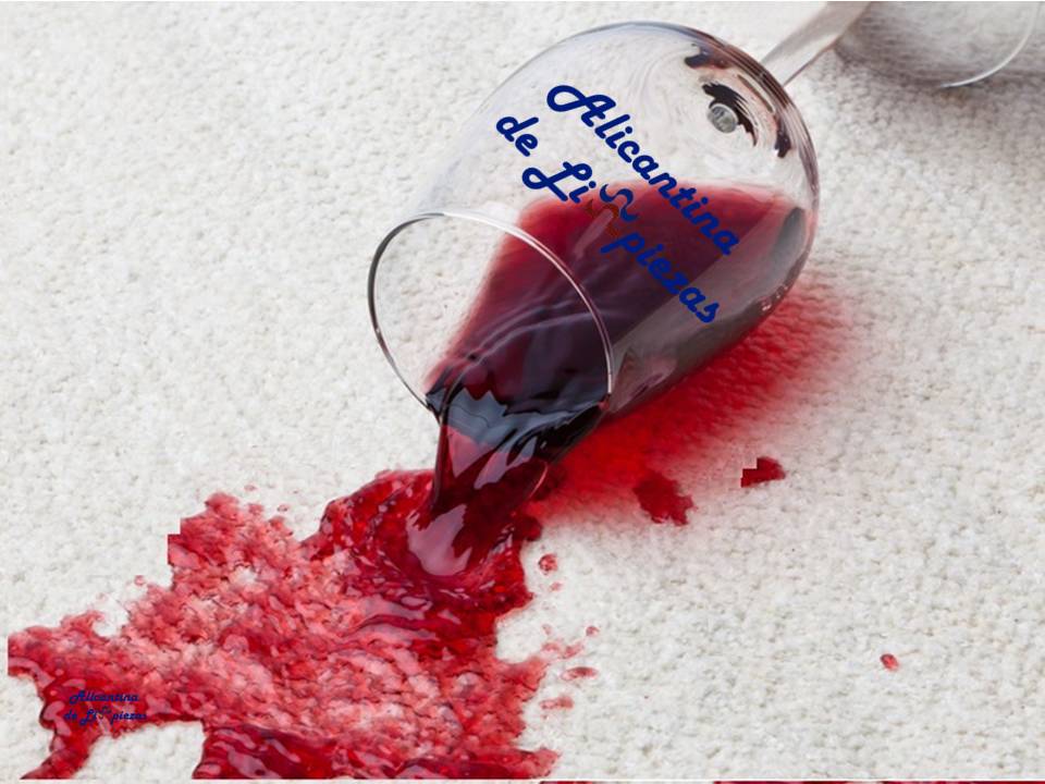 Como quitar manchas de vino tinto consejos empresa limpieza mantenimientos alicante servicios alicantina de limpiezas